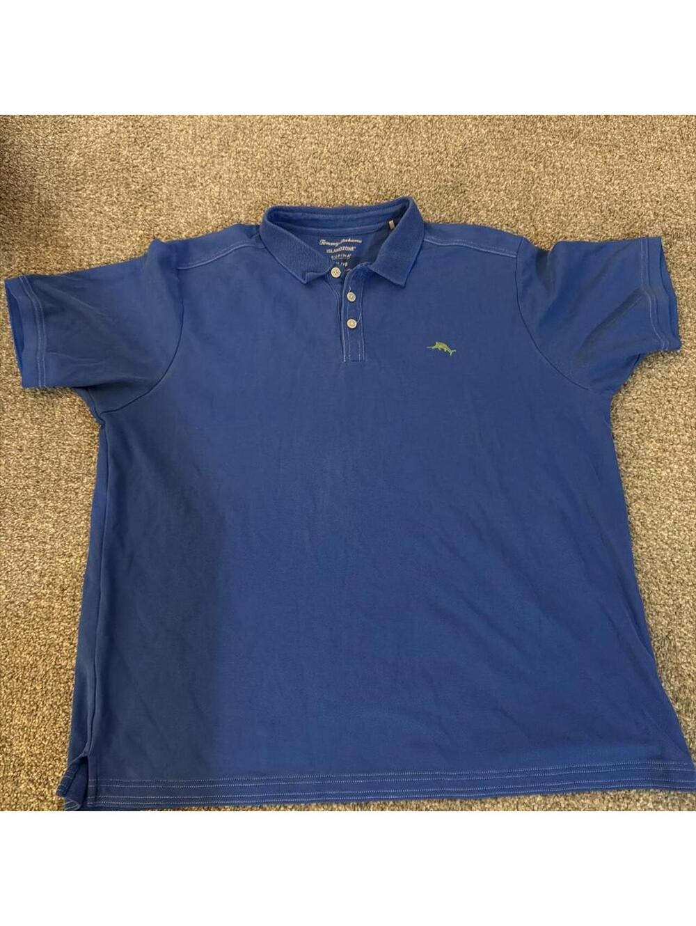 Tommy Bahama Men's Blue Polo-shirt